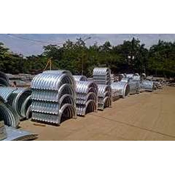 gorong gorong baja pipa baja bergelombang corrugated steel pipe