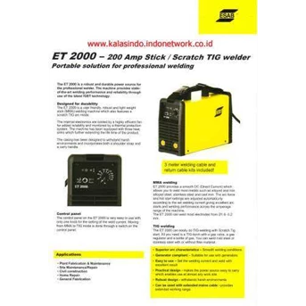 ESAB Inverter ET-2000 Welding machine