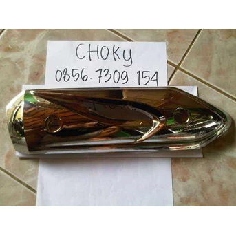 Tutup / Cover Knalpot Chrom Beat, Scoopy, Spacy