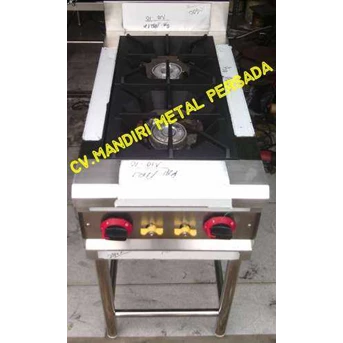 Stainless Steel Gas Stove 2 Burner
