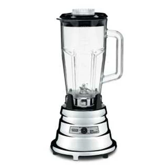 Basic 1/ 2 HP Chrome Bar Blender with 48-oz. BPA-Free Copolyester Container BB900P