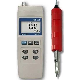 PCE-228 M pH meter for food with electrode for pH CPC-OSH-12-01