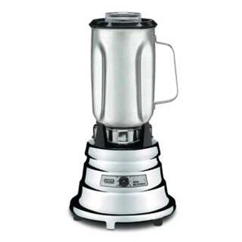 Basic 1/ 2 HP Chrome Bar Blender with 32-oz. Stainless Steel Container BB900S