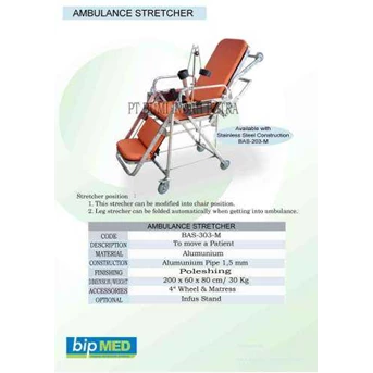 Ambulance Stretcher Multipurpose