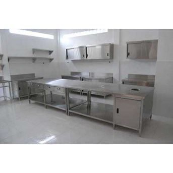 Peralatan stainless Bakery dan restauran