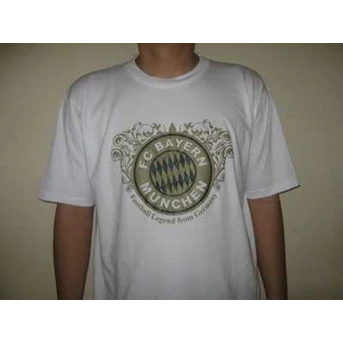 Bayern Munchen - A Football Legend from Germany ( White)