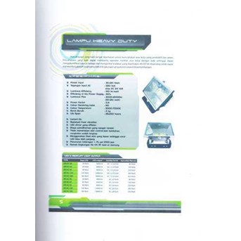 LAMPU HEAVY DUTY