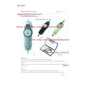IMADA PUSH PULL SCALE