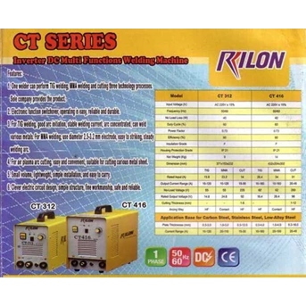 RILON CT312 & CT416 welding machine