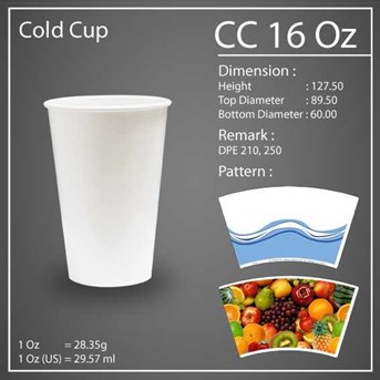 PAPER CUP CC 16 OZ