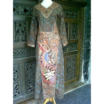 Gamis Batik Lukis Exclusive & Limited