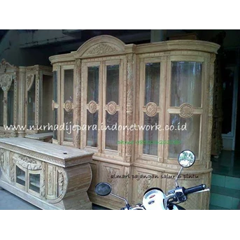 almari pajangan salur 6 pintu