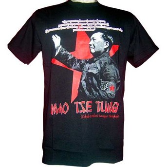 Kaos Tokoh MAO TSE TUNG: Tokoh Revolusi Bangsa Tiongkok