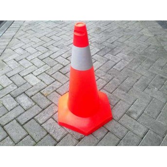 Traffic Cone PVC 75cm Surabaya