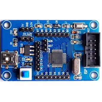 Development Board untuk Mikrokontroler ATMEGA8 Minimum System with Chip