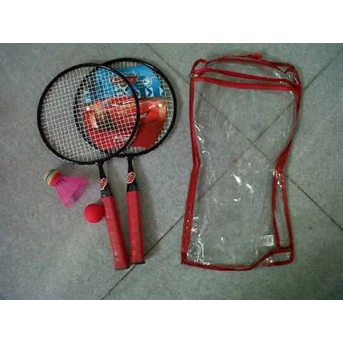 Raket Badminton Anak 1 set Cars