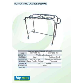 bowl stand - stand waskom double deluxe