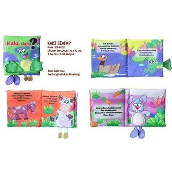 Cloth Book Kaki Siapa