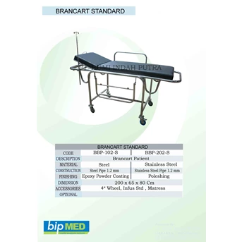 Brancart Standard - Brangkar Dorong