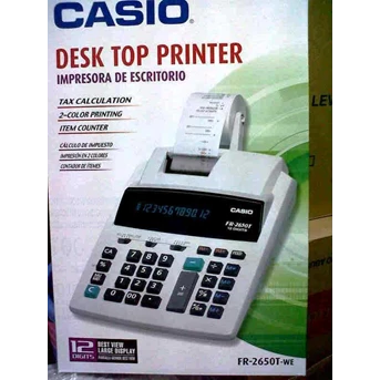 Calculator Struk Casio FR 2650