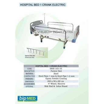 Hospital Bed 1 Crank Elektric