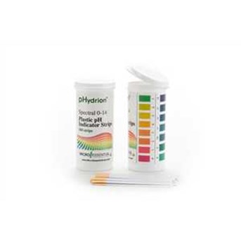 Hydrion ( 9800) Spectral 0-14 Plastic pH Strip