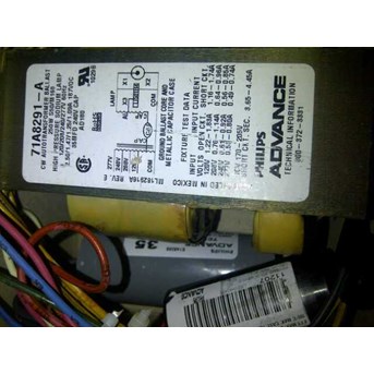 BALLAST ADVANCE 250 WATT HPS TYPE 71A8291500DA
