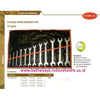 IWT Double ring spanner Wrench Set ( inches) 12 pcs