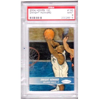 Dwight Howard RC Hoops 2004-05 Foil Parallel / 100 PSA 9