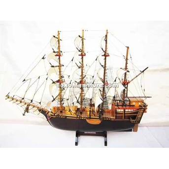 Miniatur kapal James Cook 60 cm