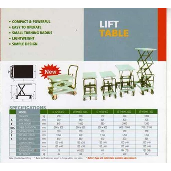 lift table manual opk-1