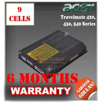 BATERAI/ BATERE/ BATTERY ACER TRAVELMATE 420, 430, 540 KW1/ COMPATIBLE/ REPLACEMENT