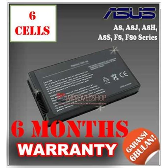 BATERAI/ BATERE/ BATTERY ASUS A8, A8D, A8J, A8H, A8F, A8S, F8, F8P, F80, Z99J KW1/ COMPATIBLE/ REPLACEMENT