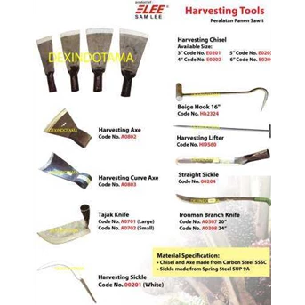 Harvesting Tools - Peralatan Panen Sawit SAMLEE