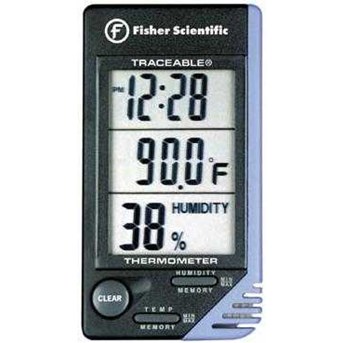 Traceable; Thermometer/ Clock/ Humidity Monitor
