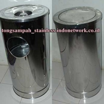 tempat sampah stianless | tong sampah stainless | tempat sampah stainles untuk di depan lift | standing ashtray | tempat sampah tutup asbak | tong sampah stainless tutup swing