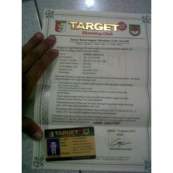 KTA -SKK PERBAKIN CLUB TARGET
