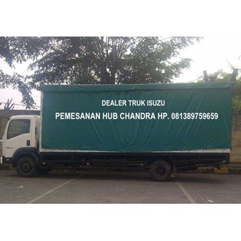 Wing Box/Truk Wing Box Aluminium & Terpal 7,5 Meter Isuzu FRR 90Q