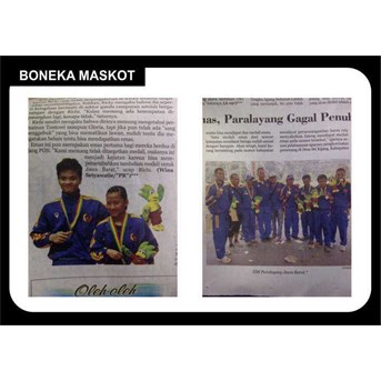 BONEKA PROMOSI MASKOT PON