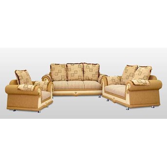 Sofa 321 Brown Flower