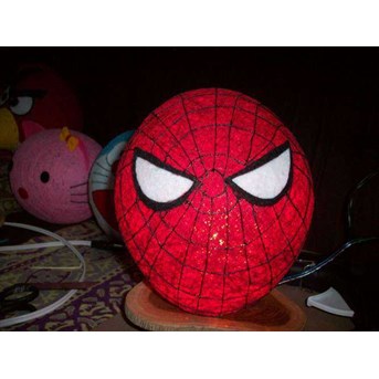SPIDERMAN LAMP CRAFT