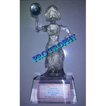 Trophy Resin SBY, Plakat, Piala, Award, Sovenir. - Patung Golf, Patung Wisuda, Patung