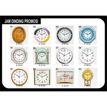 JAM DINDING PROMOSI