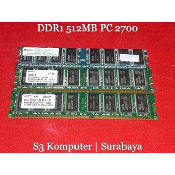 Memori ddr 1 pc2700
