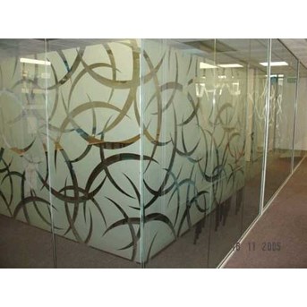 STICKER SANDBLAST, KACA FILM GEDUNG, STICKER CUTTING