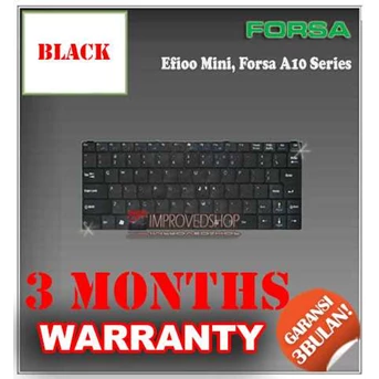 KEYBOARD NOTEBOOK/ NETBOOK/ LAPTOP FORSA A10 ORIGINAL/ ASLI