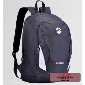 Tas Ransel Backpack Hitam - BTP393