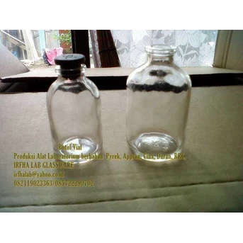 Botol Vial, Glass Alat Laboratorium Botol Vial, Macam-macam botol, Botle BOD, Plastiik, bottle Automatic Buret dll