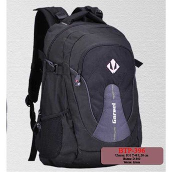 Tas Ransel Backpack Hitam - BTP396