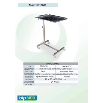 Mayo Stand - Meja Mayo Murah